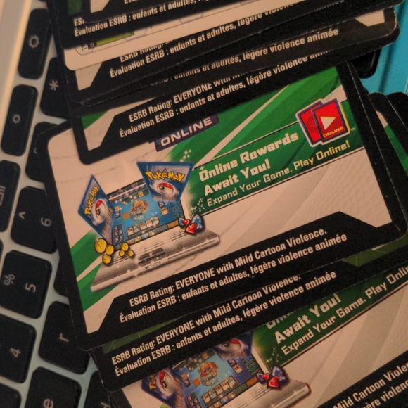 Pokemon code cards - Picture 2 of 2